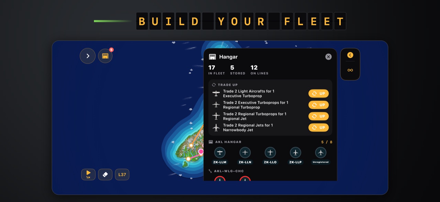 Build your fleet.